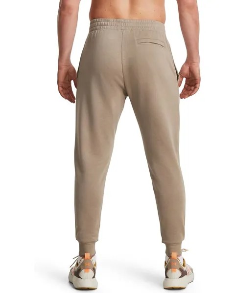 Брюки Under Armour Rival Fleece Joggers, цвет Sahara/White