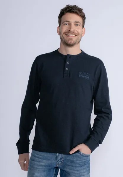Рубашка с длинным рукавом M-3030-TLV670 Petrol Industries, цвет blue