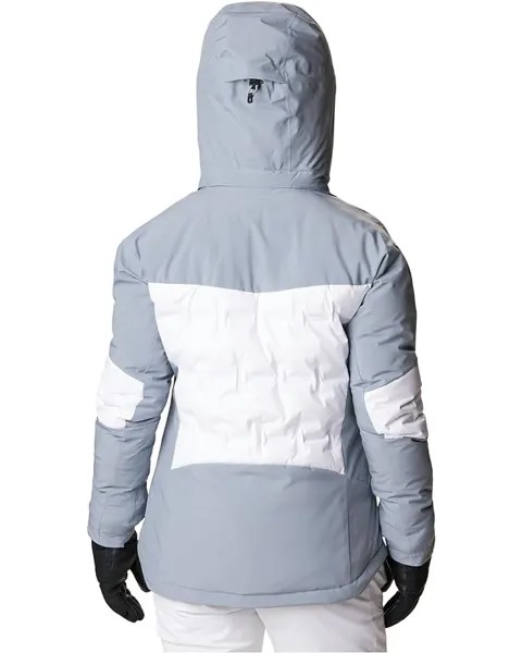 Куртка Columbia Wildcard III Down Jacket, цвет White/Tradewinds Grey