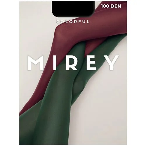 Колготки Mirey, размер 4, зеленый