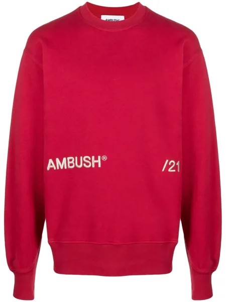 AMBUSH толстовка с вышитым логотипом