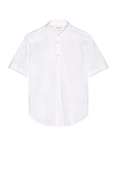 Рубашка Alexander Mcqueen Short Sleeve, белый