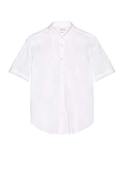 Рубашка Alexander Mcqueen Short Sleeve, белый
