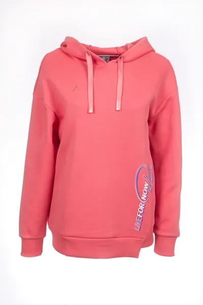Толстовка женская PEAK Hoodie Sweater розовая XL