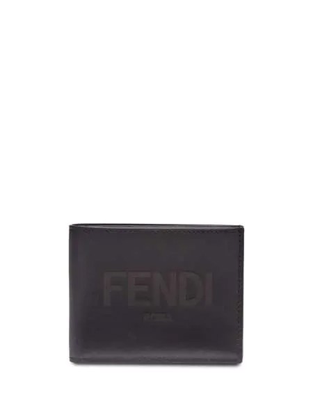 Fendi бумажник с тисненым логотипом