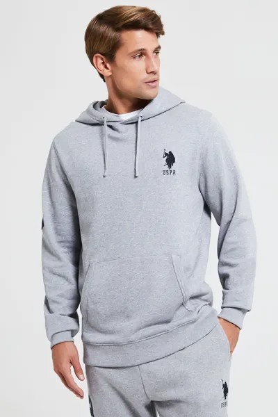 Толстовка Игрок 3 U.S. Polo Assn, серый