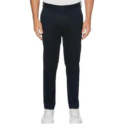 Мужские узкие классические брюки-чиносы Perry Ellis BHFO 3333, устойчивые к пятнам