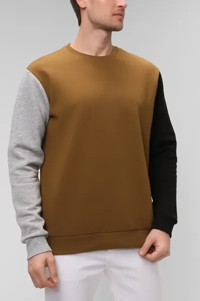 Свитшот мужской ONLY & SONS 22021342 коричневый M