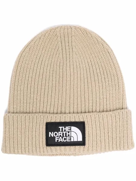 The North Face шапка бини с нашивкой-логотипом