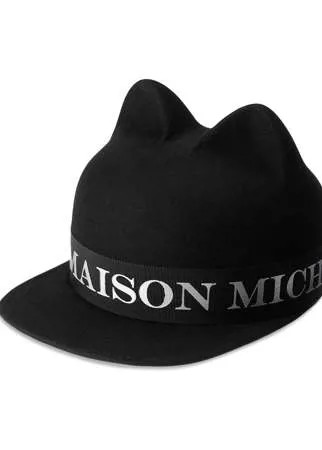 Maison Michel фетровая кепка Jamie с логотипом