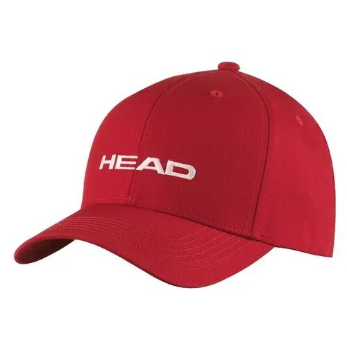 Бейсболка HEAD, размер one size, красный