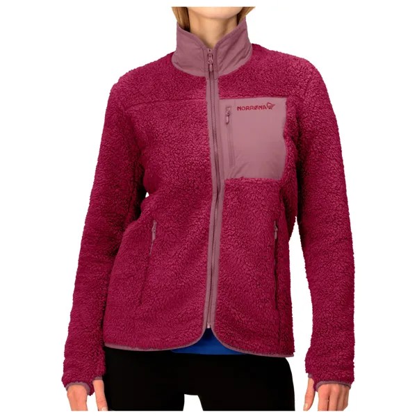 Флисовая жилетка Norrøna Women's Femund Warm3, цвет Violet Quartz