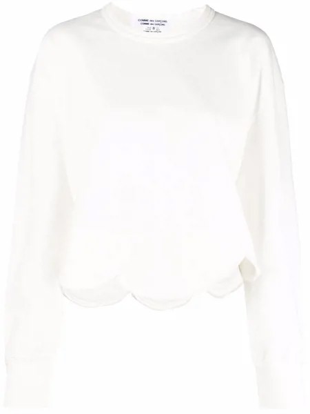 Comme Des Garçons Comme Des Garçons толстовка с фестонами
