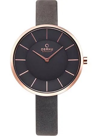Fashion наручные  женские часы Obaku V185LXVJRJ. Коллекция leather