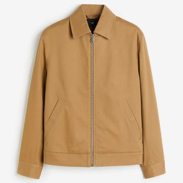 Куртка H&M Regular Fit, темно-бежевый
