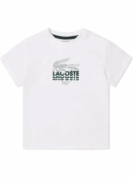 Lacoste Kids футболка с логотипом