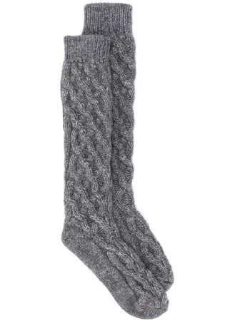 Dolce & Gabbana длинные носки фактурной вязки