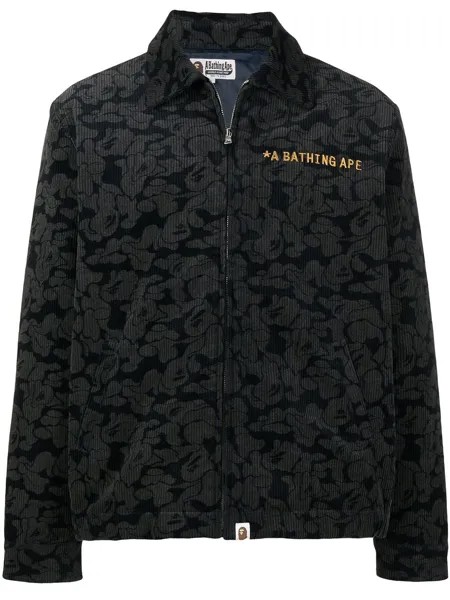 A BATHING APE® куртка с графичным принтом