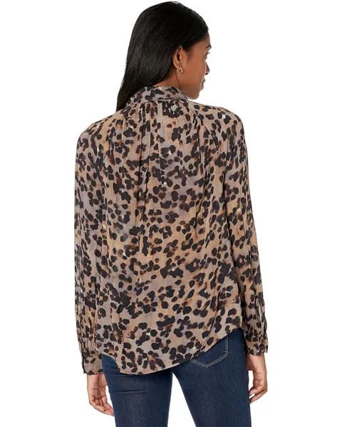 Рубашка bella dahl Long Sleeve Raglan Shirt, цвет Golden Spots Print