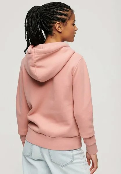 Худи Embossed Graphic Superdry, розовый
