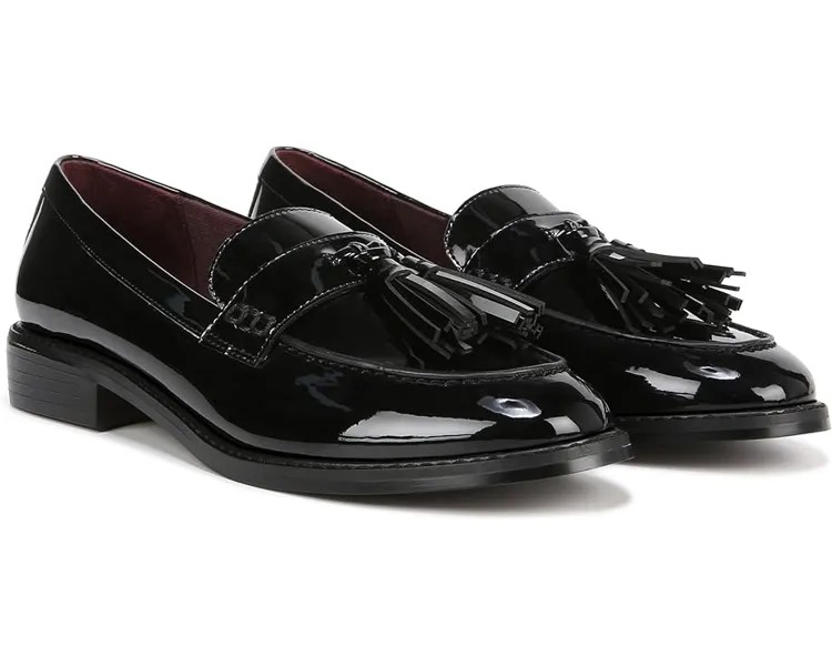 Лоферы Franco Sarto Carolyn Low Slip-ons, цвет Black Synthetic