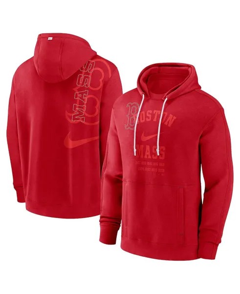 Мужской красный пуловер с капюшоном Boston Red Sox Statement Ball Game Nike