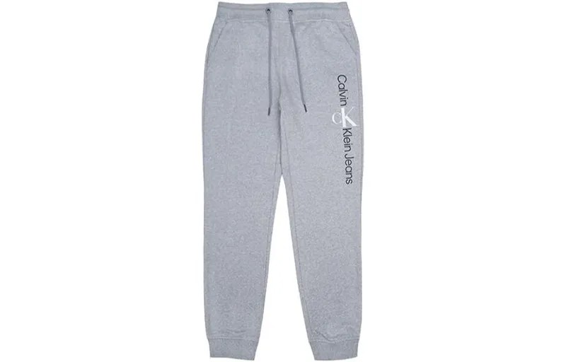 Трикотажные спортивные штаны мужские серые Calvin Klein, серый