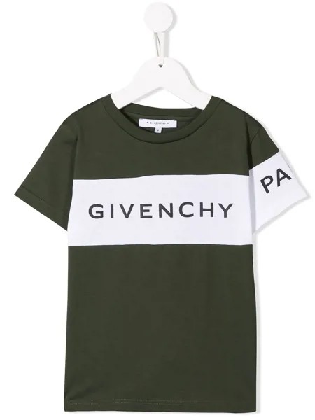 Givenchy Kids футболка с логотипом
