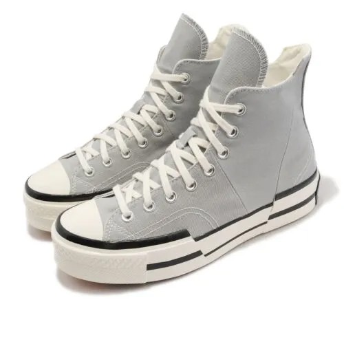 Converse Chuck 70 Plus Серые Черные Мужские Повседневные Туфли Унисекс На Платформе A00741C