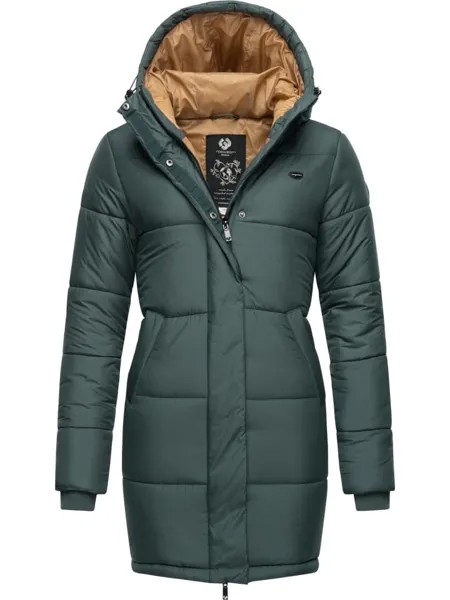 Пуховик ragwear, цвет dark green