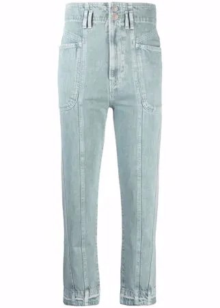 Isabel Marant Étoile прямые джинсы с завышенной талией