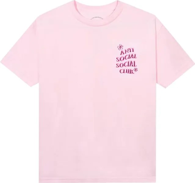 Футболка Anti Social Social Club Coral Crush T-Shirt 'Pink', розовый