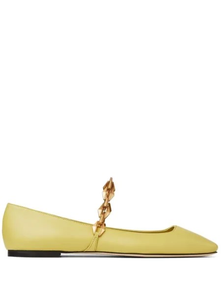 Балетки Diamond Tilda Jimmy Choo, желтый