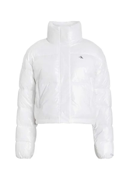 Белое женское пальто Calvin Klein Jeans