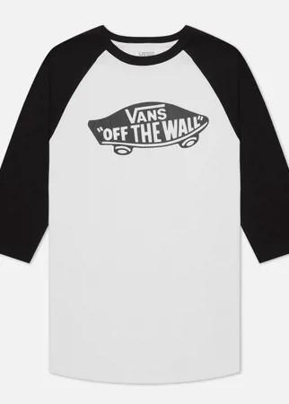 Мужской лонгслив Vans Otw Raglan, цвет белый, размер L