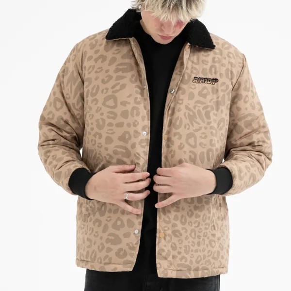 Куртка RIPNDIP Spotted Button Down Jacket Tan 2023