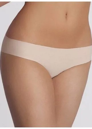 Трусы слипы Dimanche lingerie, заниженная посадка, бесшовные, размер 5, белый