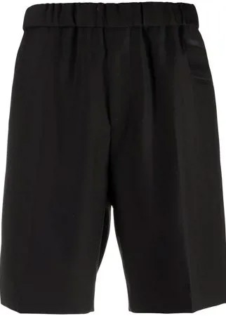 Givenchy шорты-бермуды с нашивкой-логотипом