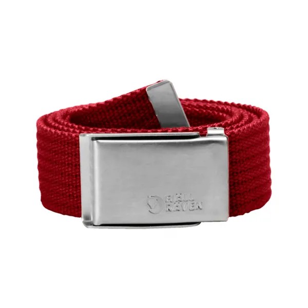 Ремень унисекс Fjallraven Merano Canvasbelt Deep Red, 120 см