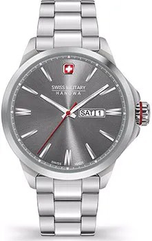 Швейцарские наручные  мужские часы Swiss military hanowa 06-5346.04.009. Коллекция Day Date Classic