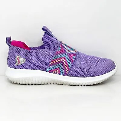 Skechers Girls Sport Ultra Flex 302262L Puprle Повседневная обувь Кроссовки Размер 3