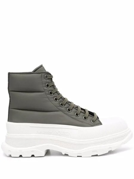 Alexander McQueen высокие кеды Tread Slick