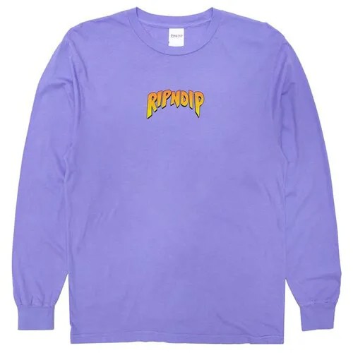 Лонгслив Ripndip hellavanight lilac, размер L