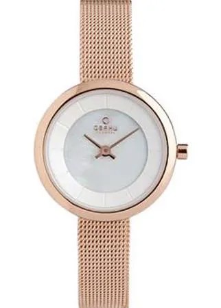 Fashion наручные  женские часы Obaku V146LXVWMV. Коллекция Mesh
