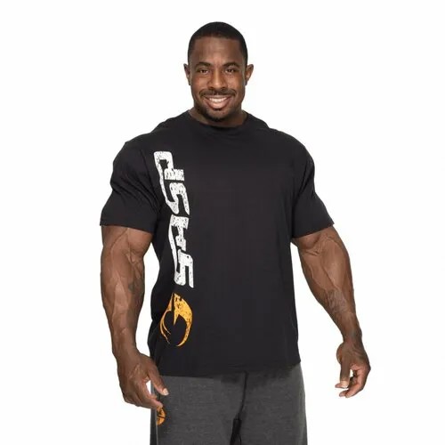 Футболка GASP, размер XXL, белый, черный