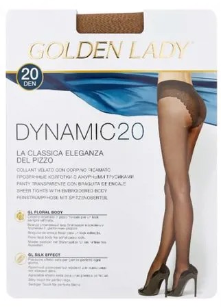 Колготки Golden Lady Dynamic 20 den, размер 3-M, melon (бежевый)