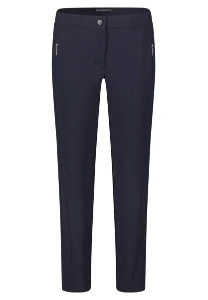 Брюки Betty Barclay Stretch Hose mit elastischem Bund, темно-синий