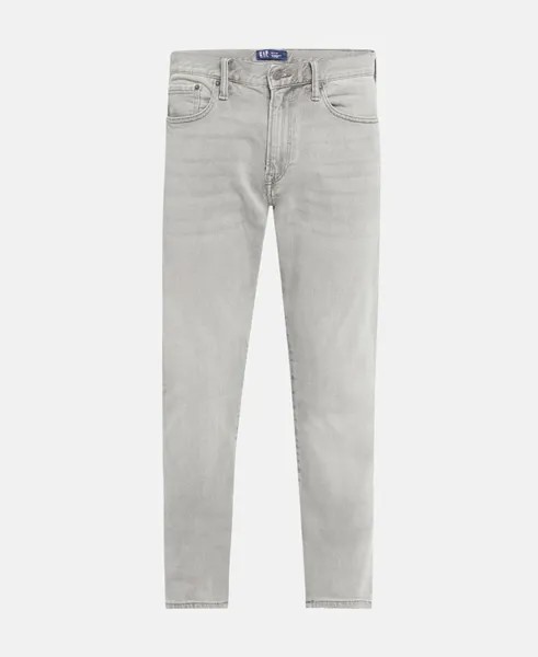 Прямые джинсы Gap, серый