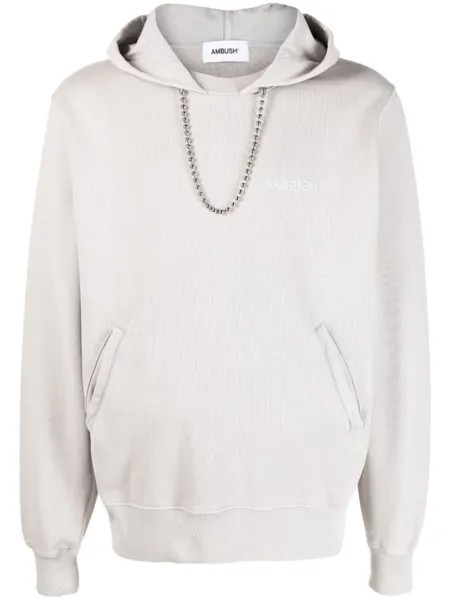 AMBUSH худи Ballchain, серый