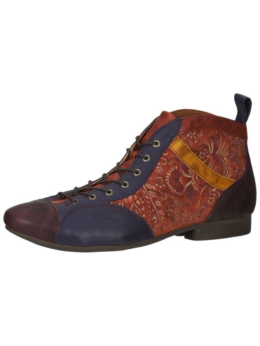 Ботинки THINK! Lace-Up Ankle Boots Guad 2, ржаво-красный
